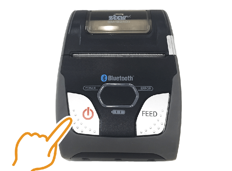 モバイルプリンターを接続する（スター精密・SM-S210i） – Airウェイト