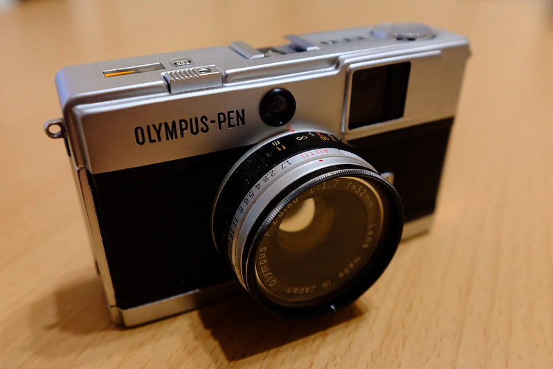 整備済・完動品】 OLYMPUS PEN EE-3 ブラウン 整備済・完動品】 OLYMPUS