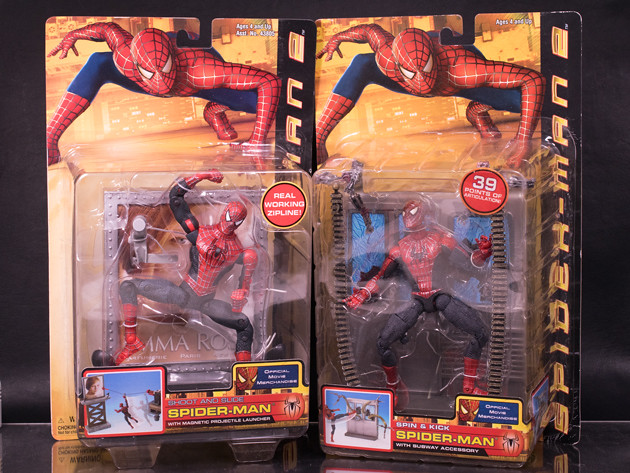 スパイダーマン2 6インチ toybiz トイビズSHOOTAND SLIDE Marvel