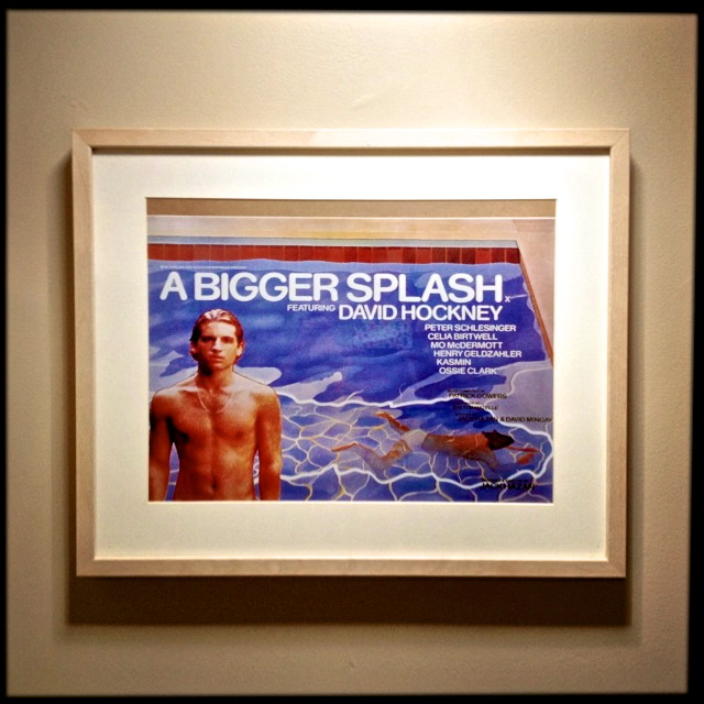 プール絵画の傑作】デヴィッド・ホックニーの A Bigger Splash が見