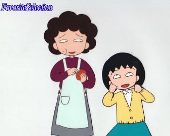 貴重！魚河岸 ちびまる子ちゃん セル画 さくらももこ 貴重！魚河岸