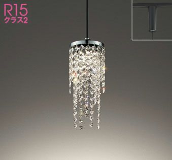 ODELICクリスタルカット ペンダントライト 2個セット ODELICクリスタル