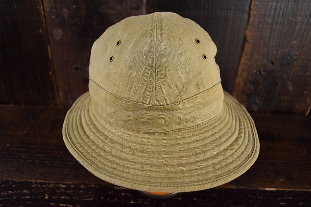 1940's ww2 us army hbtハットビンテージ ヘリンボーン ツイル HBT