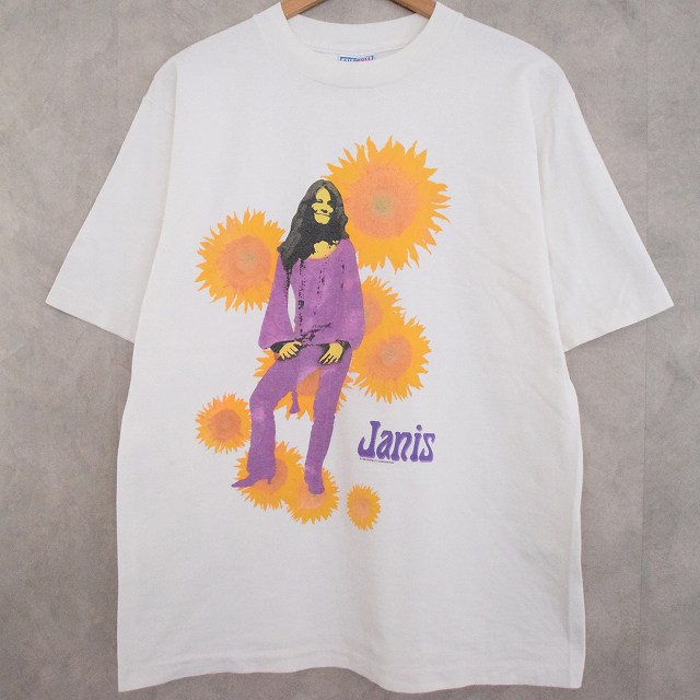 90's Janis Joplin USA製 Music T-shirt 90年代 アメリカ製 Tシャツ