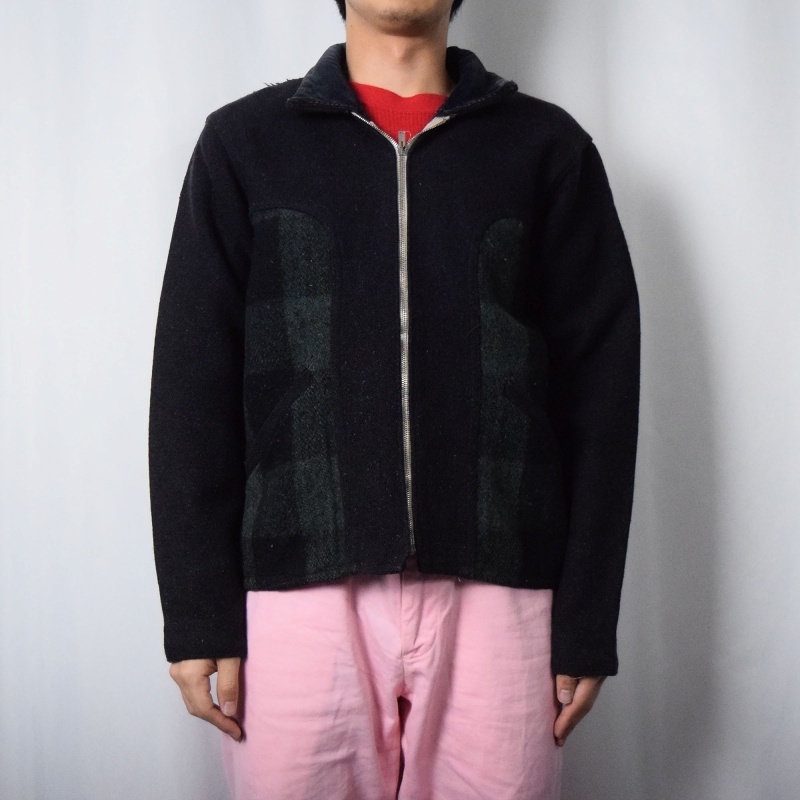 50s 50年代 スポジャケ ウールジャケット チェック│ヴィテージ古着屋