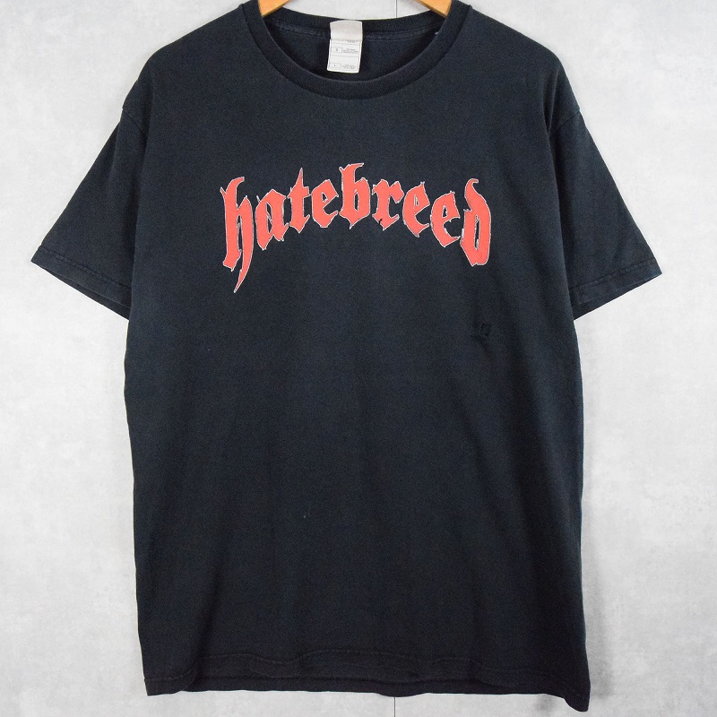 ヘイトブリード 黒 ブラック 音楽 バンT ミュージック │ヴィテージ