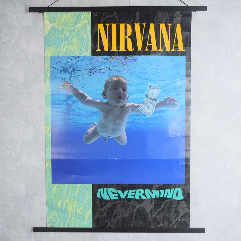 90年代 90s ニルヴァーナ ミュージック 音楽 ポスター 雑貨 小物