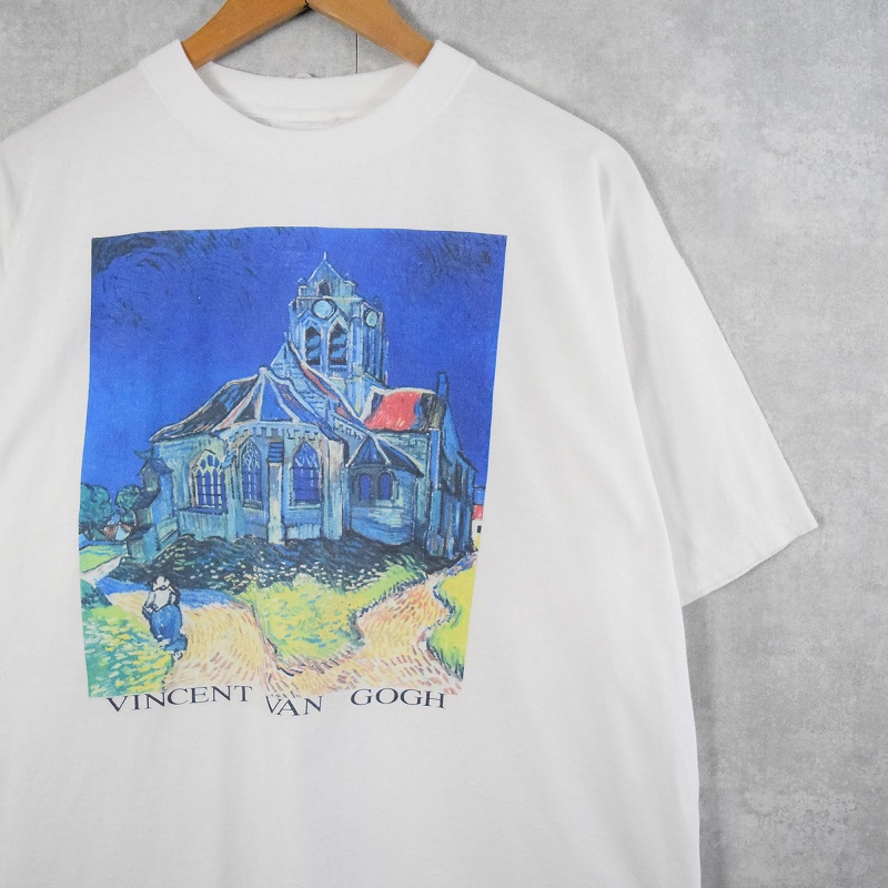 ゴッホ Vincent van Gogh ヴィンテージ アートTシャツ ゴッホ アートT