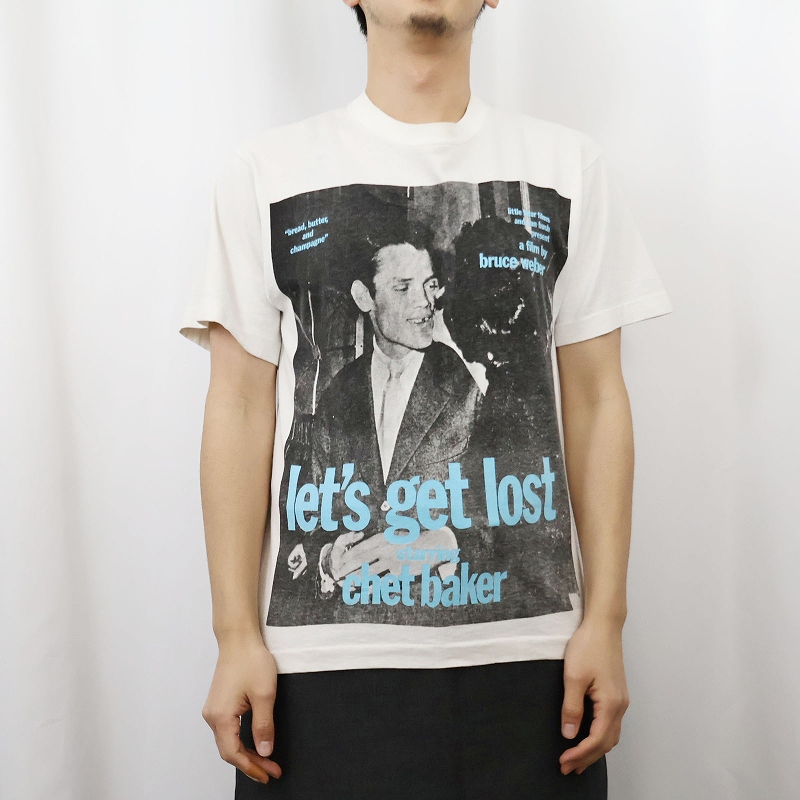 ブルースウェーバー let's get lost Tシャツ ブート Let's get Lost