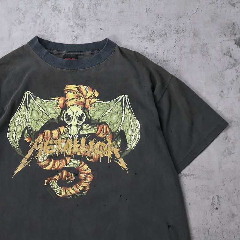 激レア90'S LLICA バンドMシャツ ヴィンテージ パスヘッド 激レア90'S