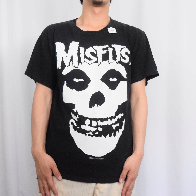2000年代 2000s ミスフィッツ 黒 ブラック 音楽 ミュージック 半袖
