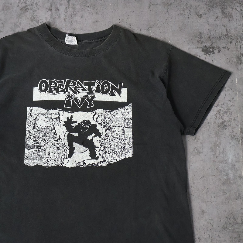 90年代 90s オペレーションアイビー ブラック バンT ミュージック 音楽