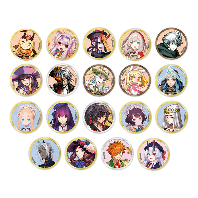 ☆FGO フェス.2023 アスクレピオス 缶バッジ7点セット（内1点エラー品
