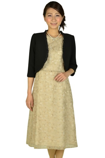 MARIKO KOHGA シャンパンミディドレスセット (M〜L) をレンタル - 結婚