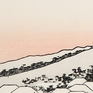 亀山 雪晴 東海道五十三次 歌川広重 復刻版浮世絵 – 岩下書店｜復刻版