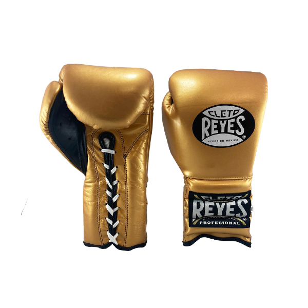 Cleto Reyes Lace Up Training Gloves Gold Color – FIGHT 2 FINISH