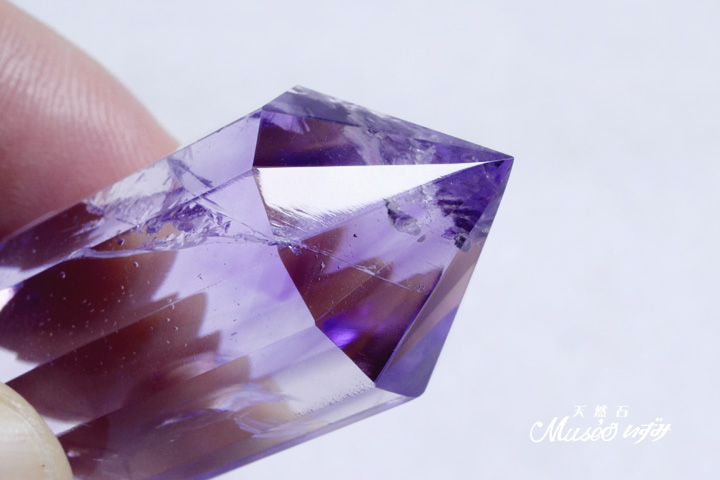 高品質 レインボーアメジスト36面体ダブルポイント - 石川県金沢市