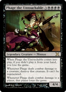 触れられざる者フェイジ/Phage the Untouchable》[CNS] 黒R | 日本最大