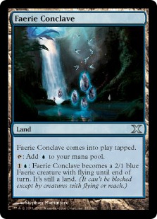 Foil】《フェアリーの集会場/Faerie Conclave》[ULG] 土地U | 日本最大