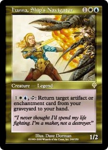 航行長ハナ/Hanna, Ship's Navigator》[INV] 金R | 日本最大級 MTG通販
