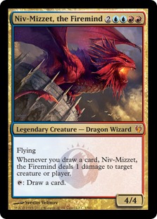 Foil】《火想者ニヴ＝ミゼット/Niv-Mizzet, the Firemind》[IvG] 金R