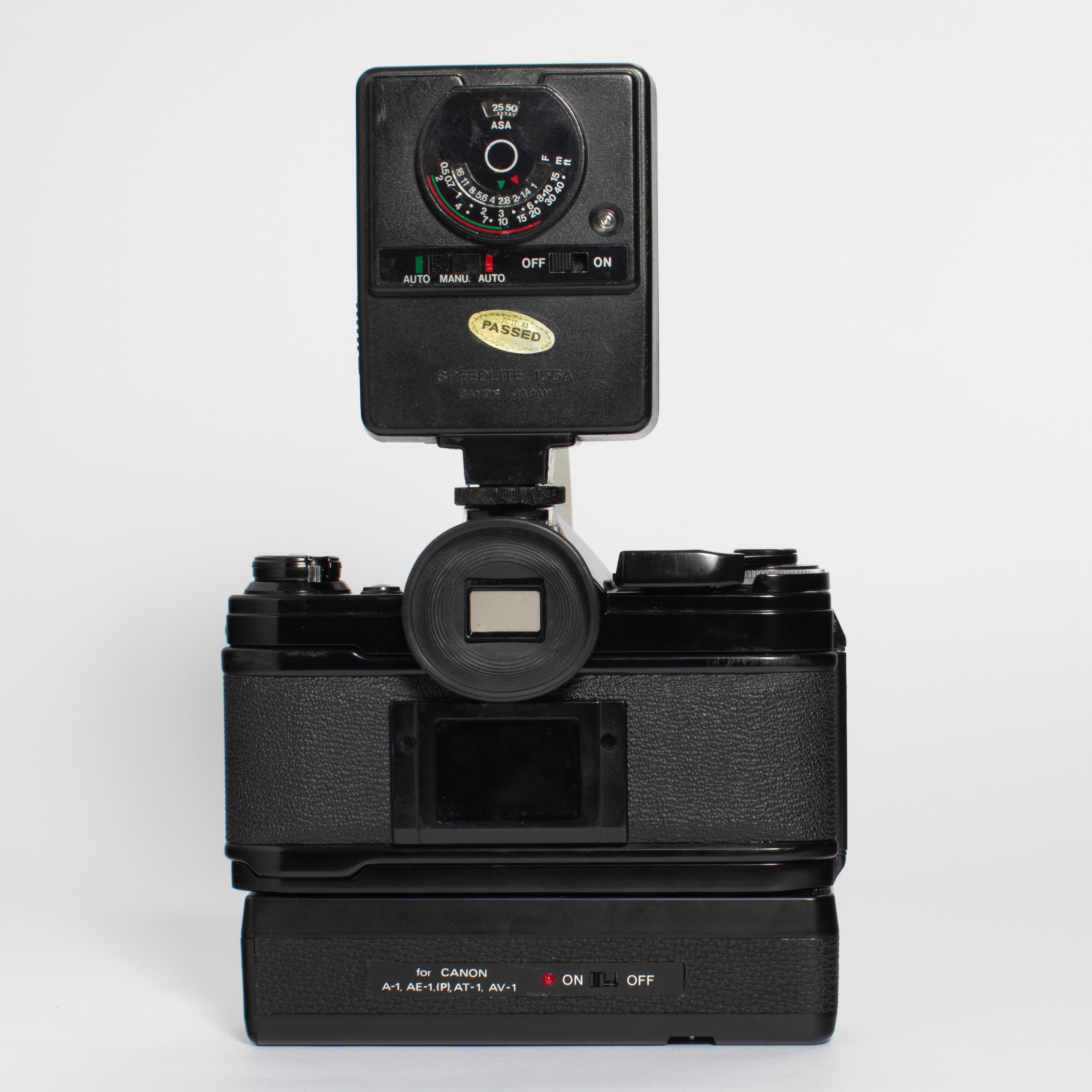 Canon AE-1 50mm FD f/1.4 w/ Power Winder and Flash – Film Supply Club