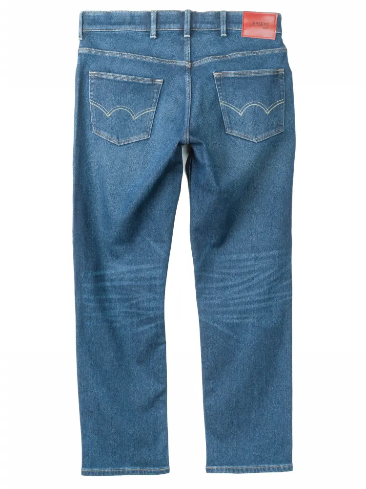 ブルー 【WEB限定】36インチのみ【EDWIN】JERSEYS WILDFIRE ストレート
