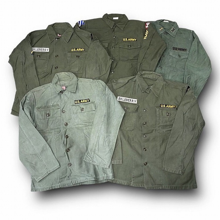 U.S MILITARY OG-107 UTILITY SHIRT特集 | 古着屋SLAT 【公式】