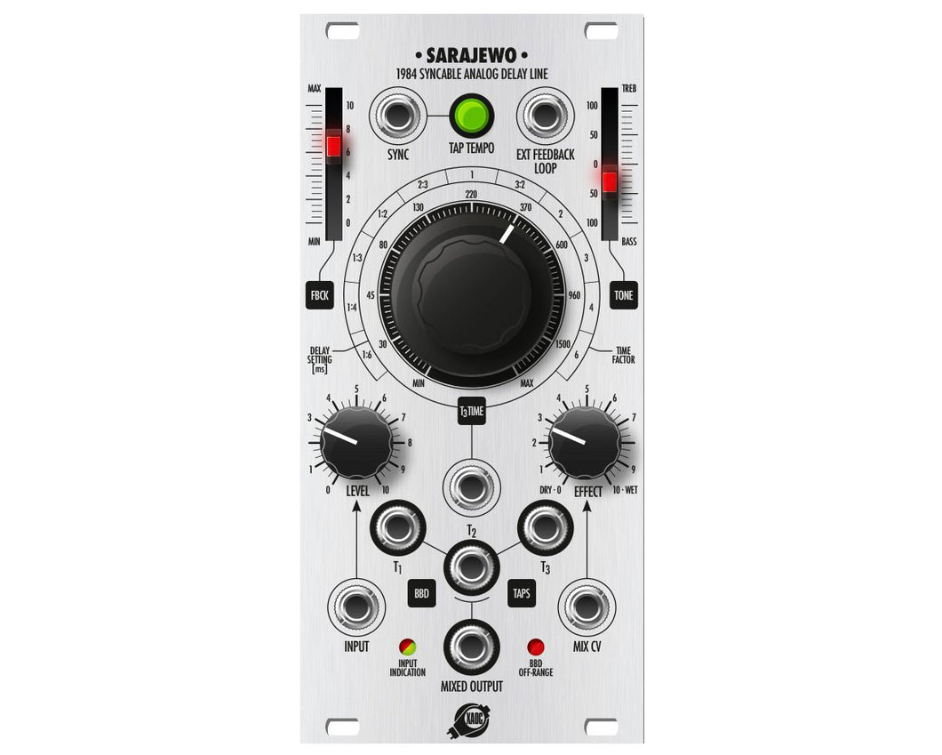 モジュラー/ユーロラック ディレイ Xaoc Devices Sarajewo モジュラー