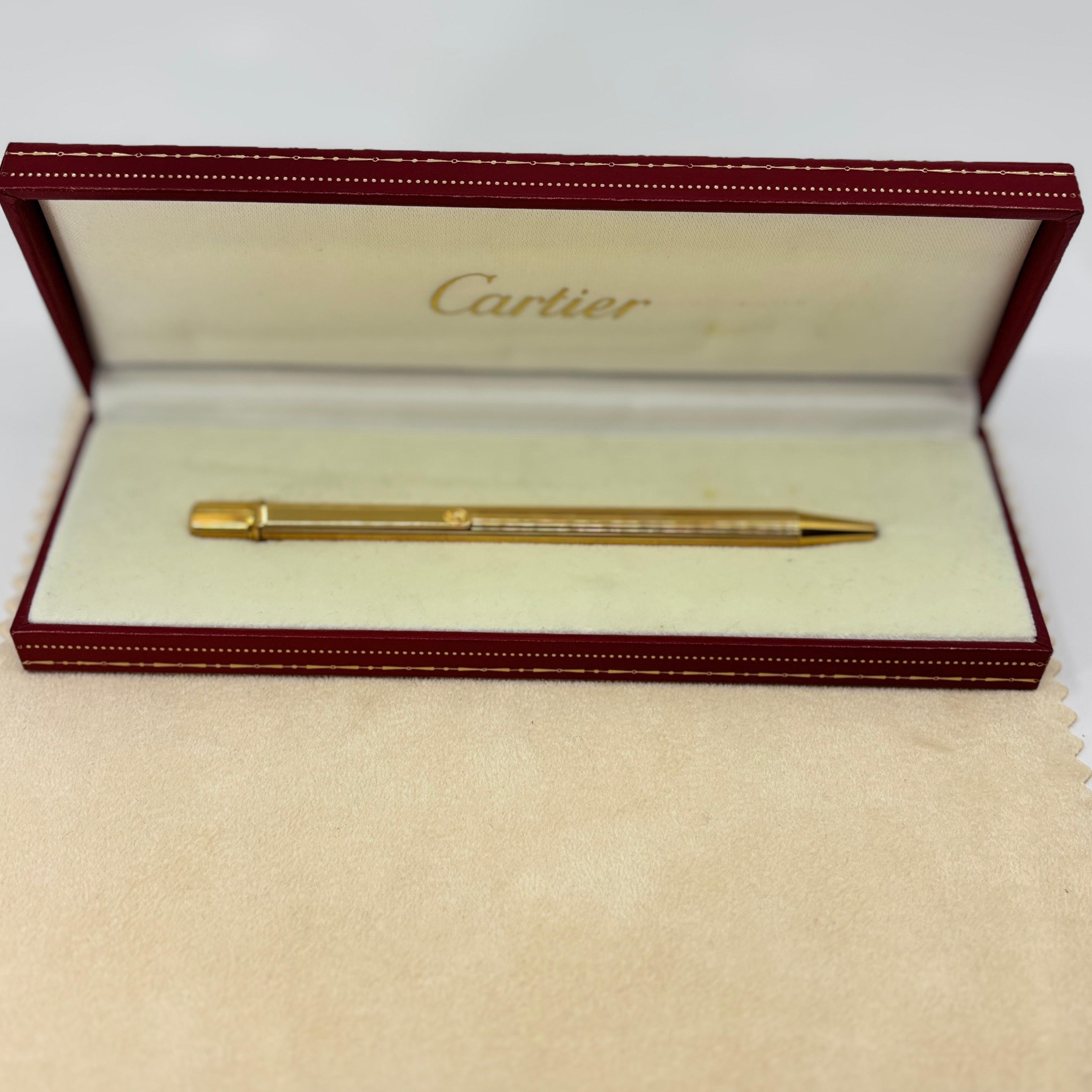 Cartier Must de Cartier Ball Pen Heavy Gold plated - Classic