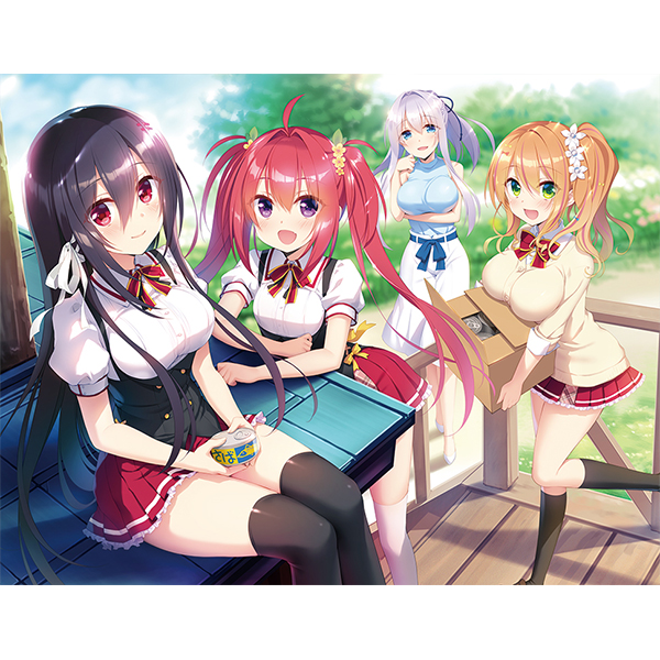 缶詰少女ノ終末世界」キャンバスアート02 メインビジュアル