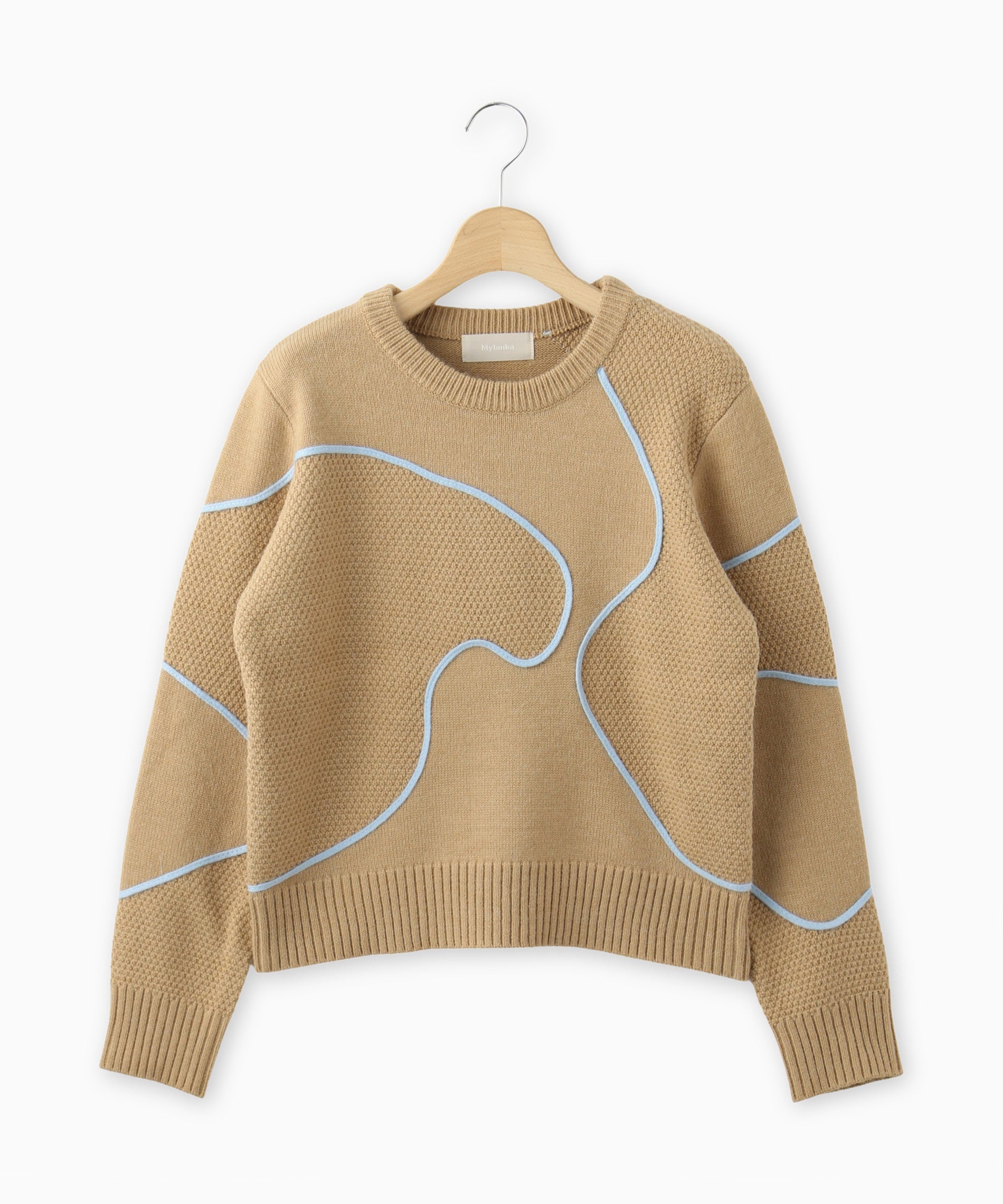 コードエンブロイダリーニット – FACE SANS FARD