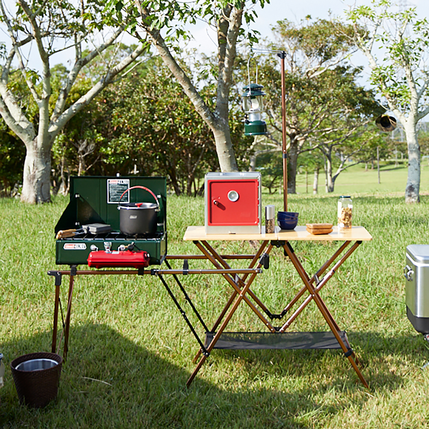 キッチンワンタッチテーブル コールマンコンフォートマスター