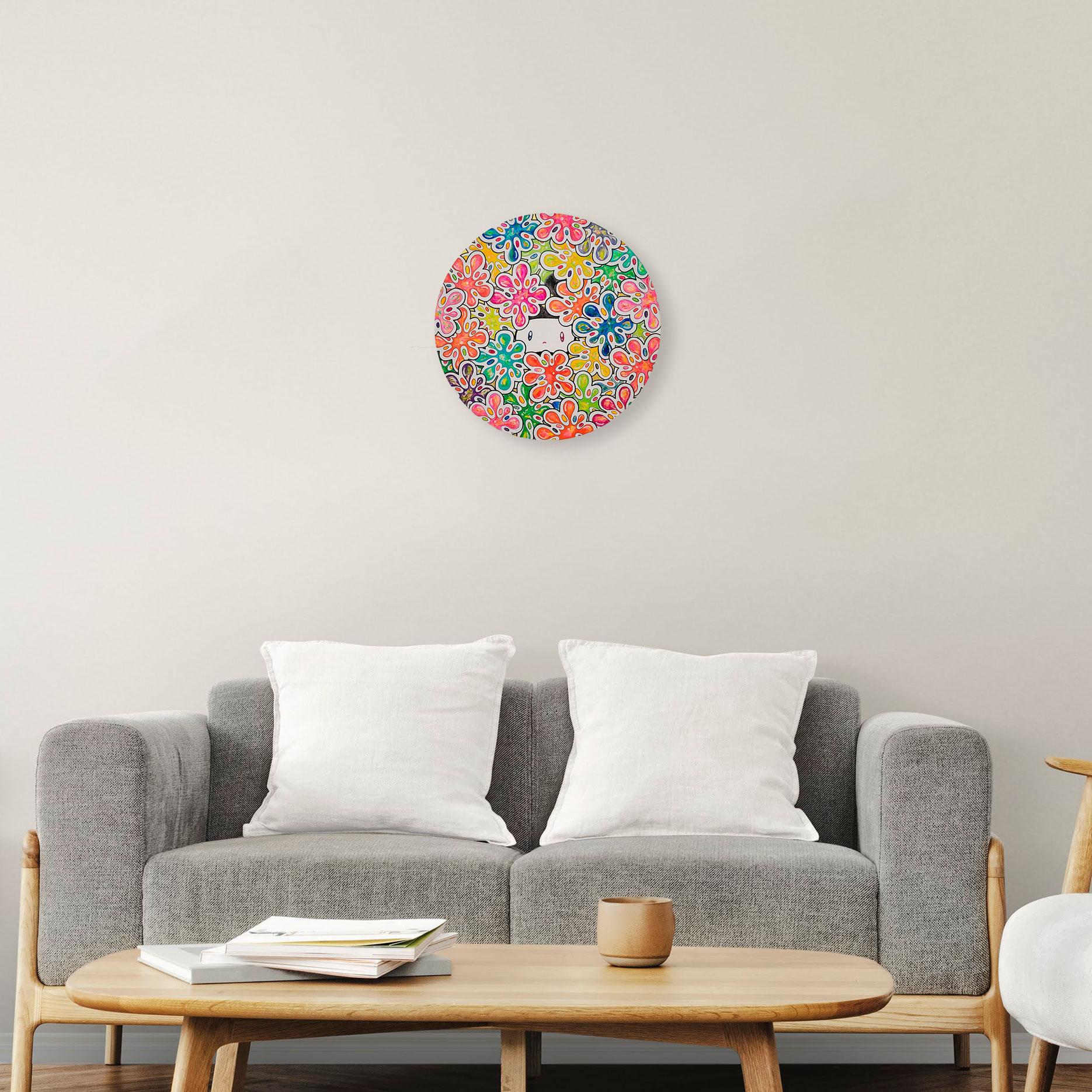 ☆鈴木哲也☆F10(530×455mm)アクリル原画1点物☆送料無料#129 FROM