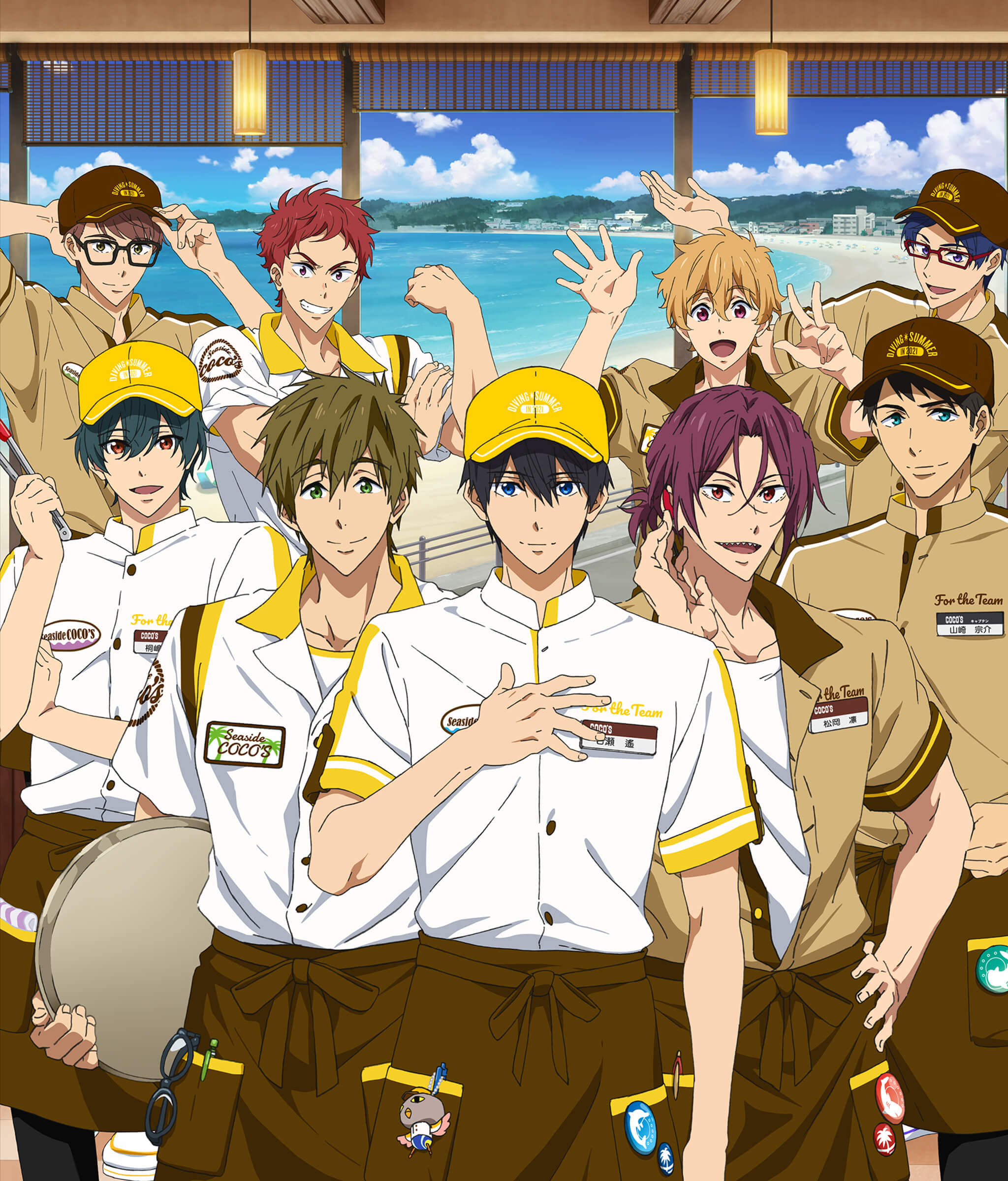 ココス×劇場版 Free!–the Final Stroke– ひと夏のシーサイド