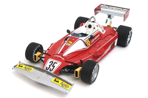 エグゾト 1/18 フェラーリ 312T イタリアGP 優勝ミニカー