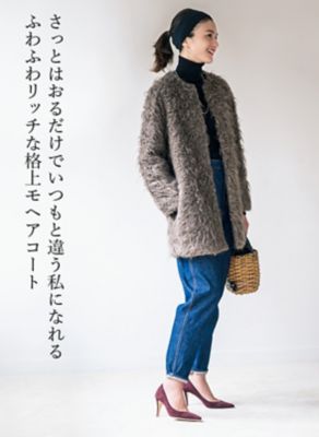 クラシックの香りをまとう saqui（サキ）の美しいコート／2019年秋冬