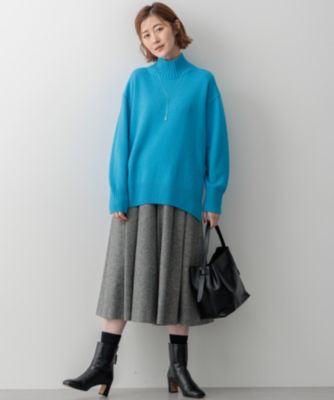 23区 S(ニジュウサンク エス)のシルクネップヘリンボーン ガウチョ