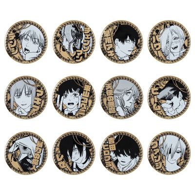 チェンソーマン オールスター缶バッジ 13種コンプリートセット 週刊