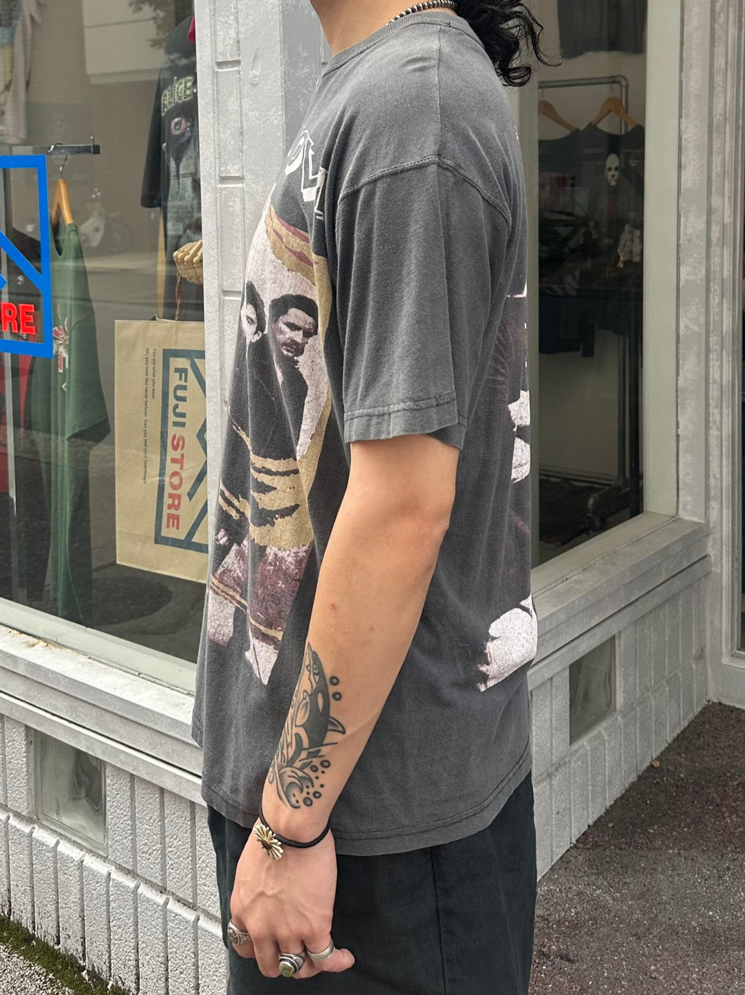 BON JOVI JAPAN TOUR FINAL '90-'91 Tシャツ L BON JOVI JAPAN TOUR