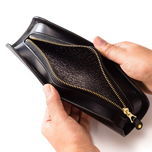 Munekawa】U-shape フルレザーペンケース | 藤巻百貨店