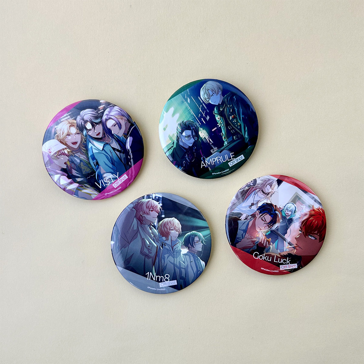 パラライ paradox Live ロクタ showdown 缶バッジ 【公式通販