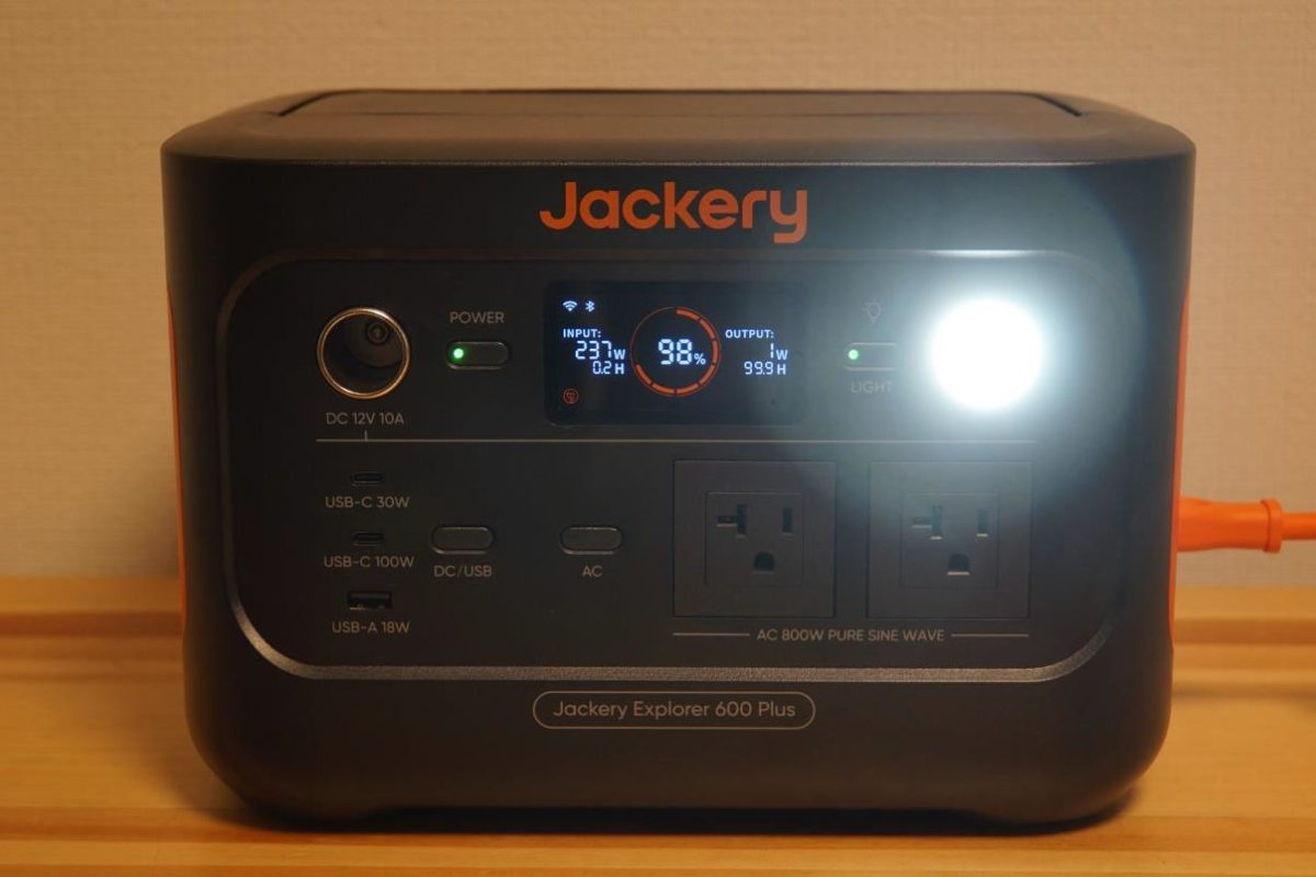 サイズと容量の良バランス！ Jackeryから登場、632Whポータブル電源