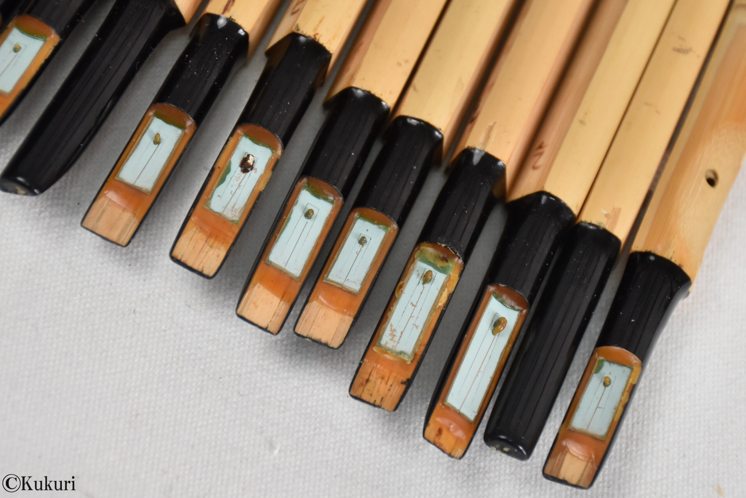 雅楽楽器「笙」修理調律事例⑥「音が鳴りにくい」「鳴らない音がある