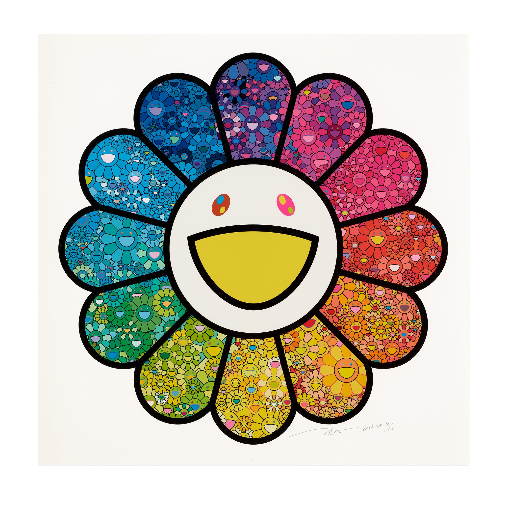 Homage to Takashi Murakami Flowers 3_P