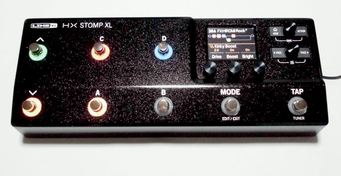 LINE6/HX Stomp XLの最安価格と特徴！買ったら凄かった！感想