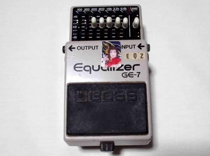 エフェクター GE-7 BOSS GE-7 の使い方や特徴などを解説レビュー