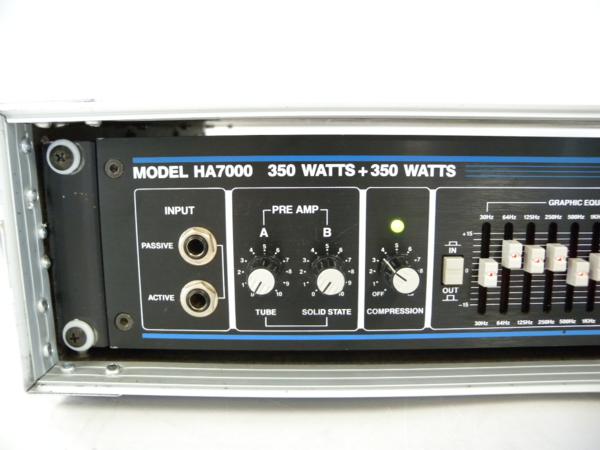 銘機・フラッグシップ】HARTKE HA7000 ベースアンプヘッド ラック付 銘