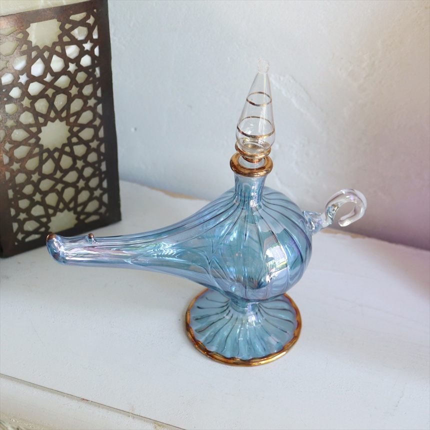 エジプトガラス香水瓶 アラジンランプ Egyptian Perfume Bottle