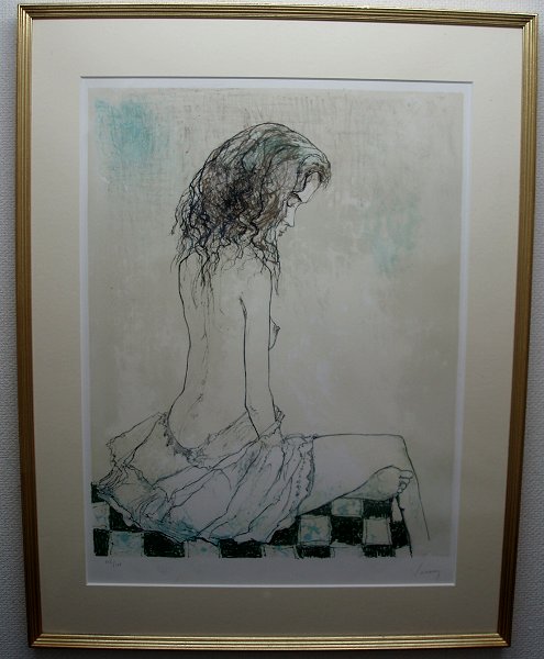 ジャンセン 版画 EA ラフ画 ジャンセン 版画 EA ラフ画 ジャン